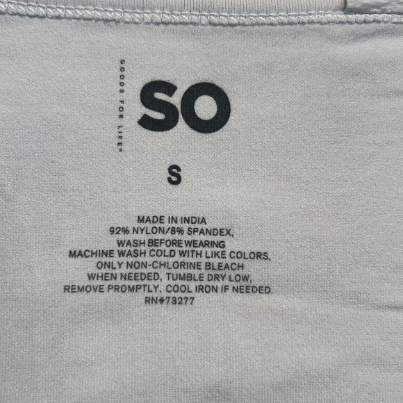 SO by Kohls light grey v-neck bodysuit size small. In good condition! - Picture 3 of 6